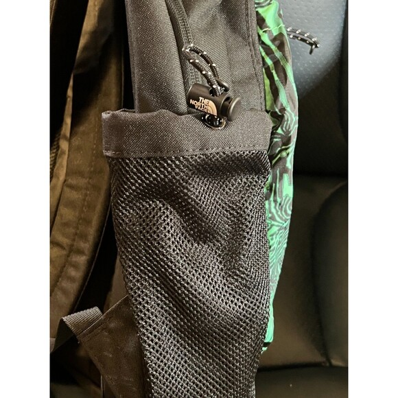 NWT! THE NORTH FACE Bozer Backpack Hiking School Green Black Spellout Ski Sports - Picture 15 of 16